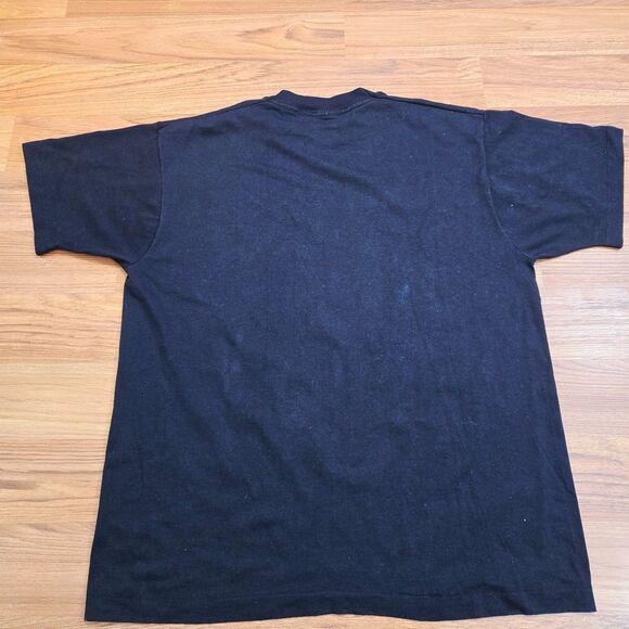 Vintage Single Stitch HALLOWEEN Pumpkins "Trick or Treat" (XL) T-Shirt USA made - Picture 8 of 8